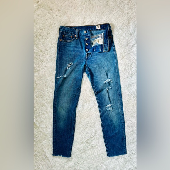 Levi’s Wedgie white oak cone denim - Picture 3 of 6